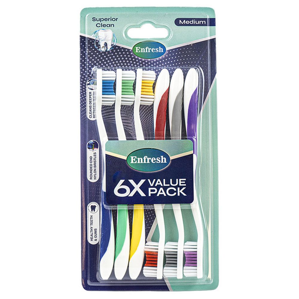 Enfresh - Toothbrush - 6pcs