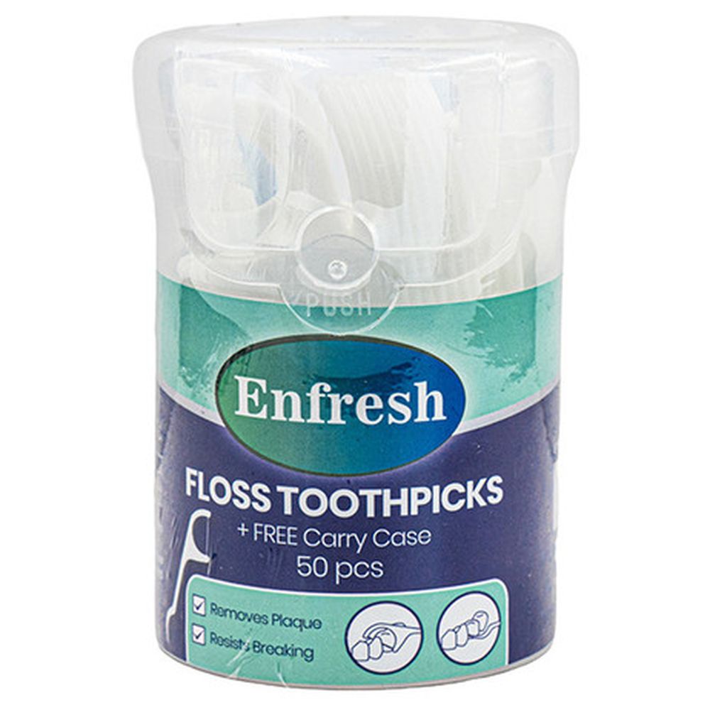 Enfresh - Dental Floss Toothpicks - 50pcs
