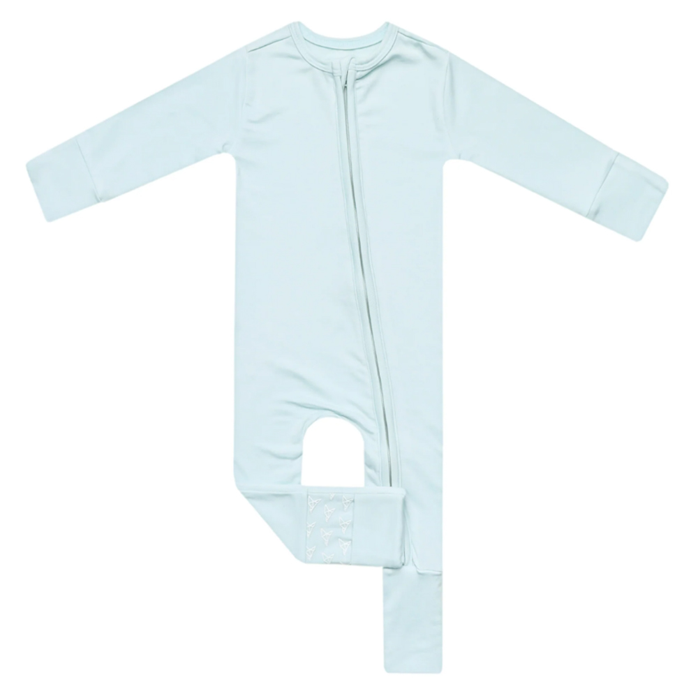 Copper Pearl - Zip-Up Footie Sleepsuit