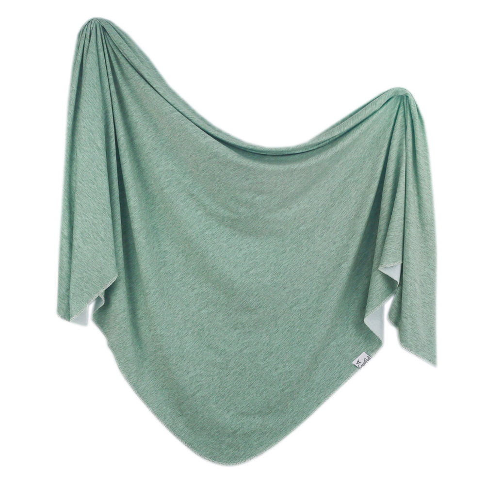 Copper Pearl - Baby Knit Swaddle Blanket - Emerson