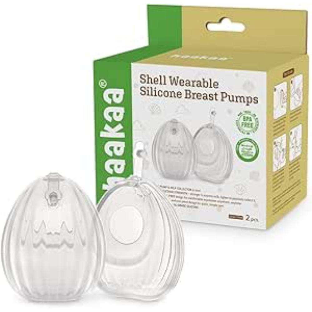 Haakaa - Shell Wearable Manual Breast Pump - 75ml - Pack of 2