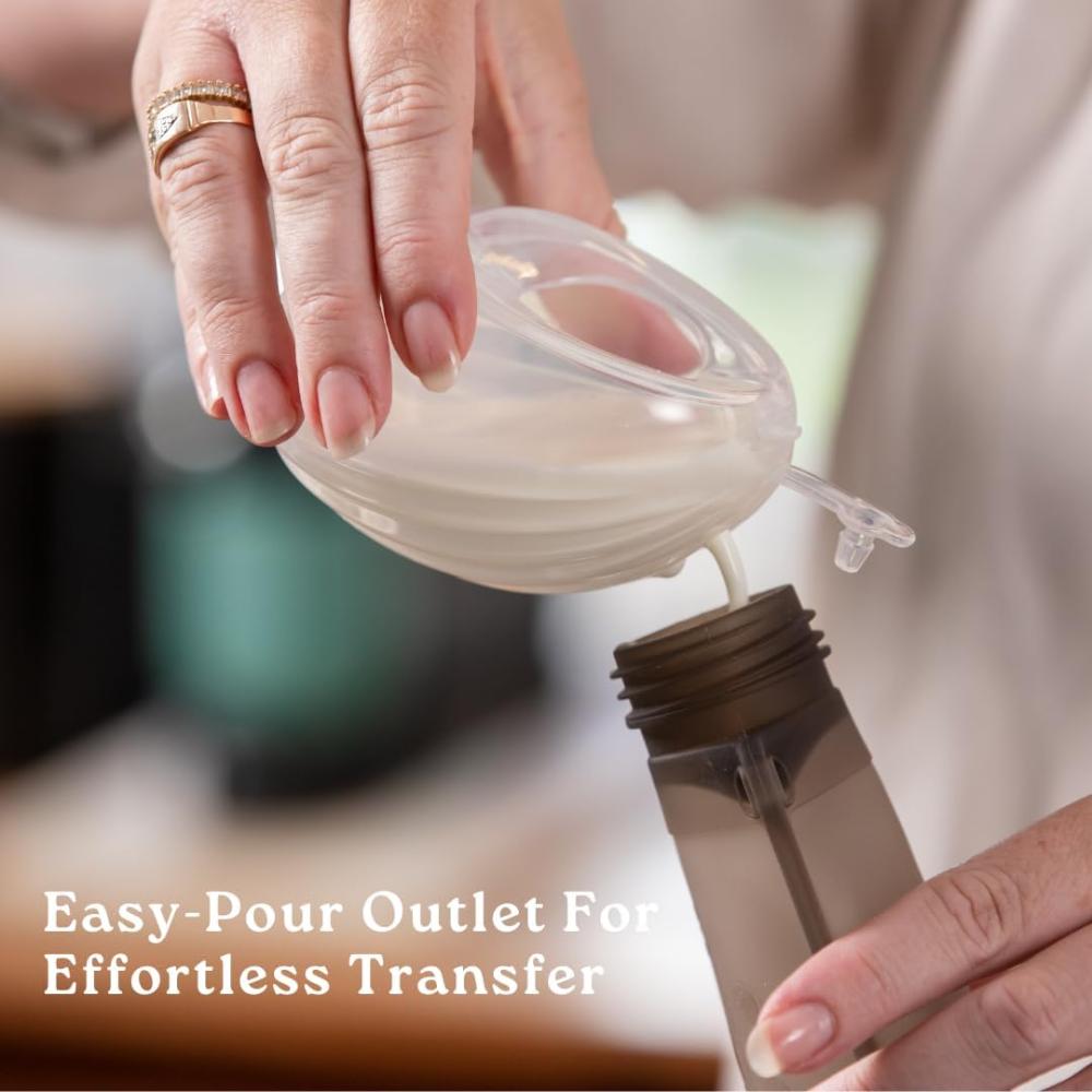 Haakaa - Shell Wearable Manual Breast Pump - 75ml - Pack of 2