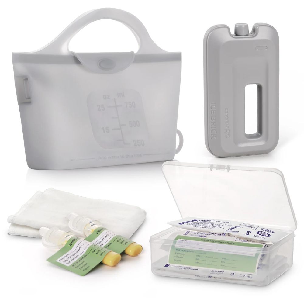 Haakaa - Colostrum Collector 6pk + Steriliser Bag + Ice Brick