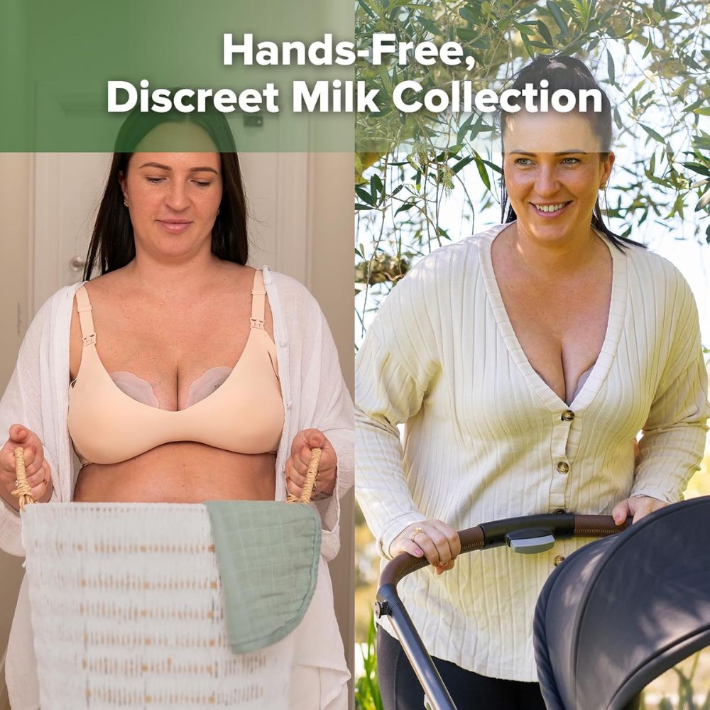 Haakaa - Petal Soft Silicone Milk Collector - Clear - 1 Pc
