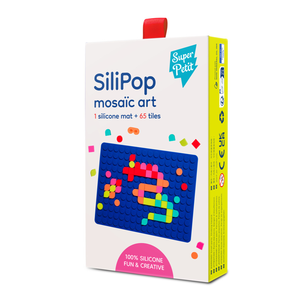 Super Petit - Ocean Alphabet Letters Reversible Mats With 3 Thin Tip Markers