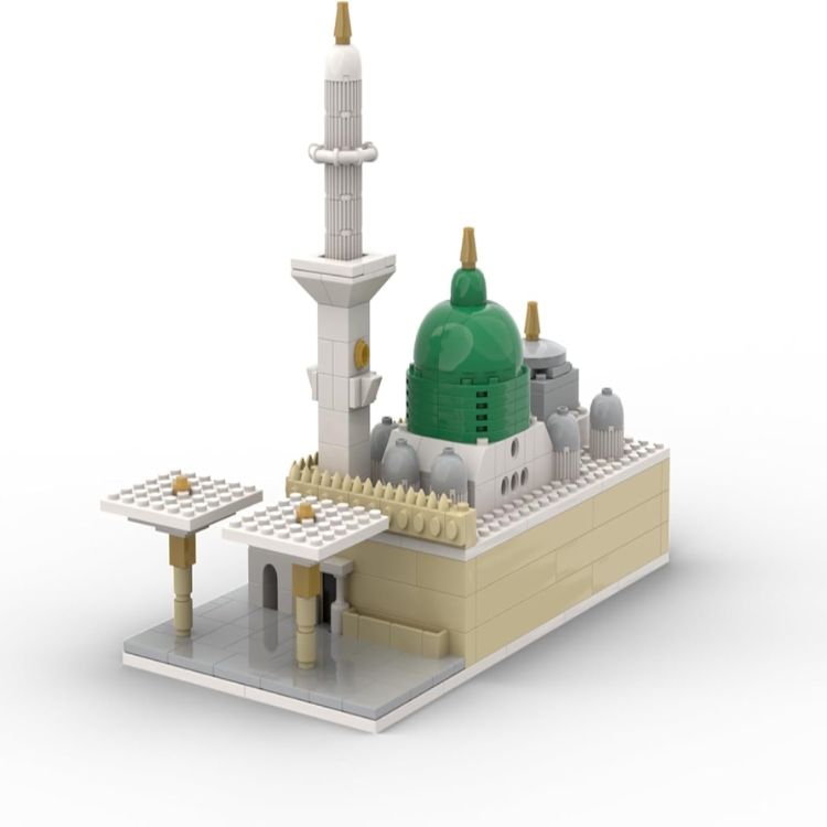 DeenSquare - Model Of Masjid An-Nabawi Building Blocks - 300 Pc Set
