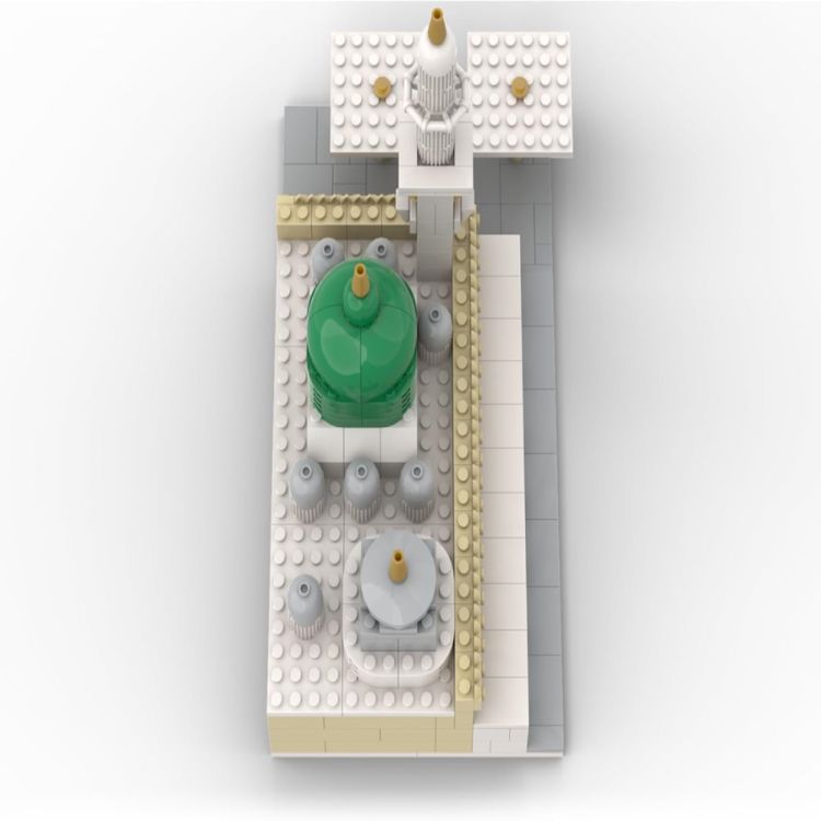 DeenSquare - Model Of Masjid An-Nabawi Building Blocks - 300 Pc Set