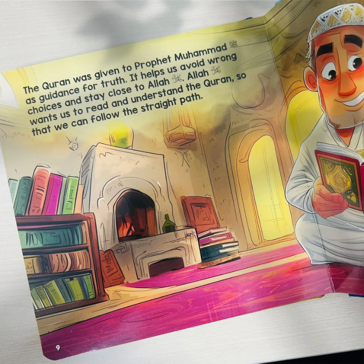 DeenSquare - Believing In The Holy Books - Little Muslims Six Pillars Of Faith Series