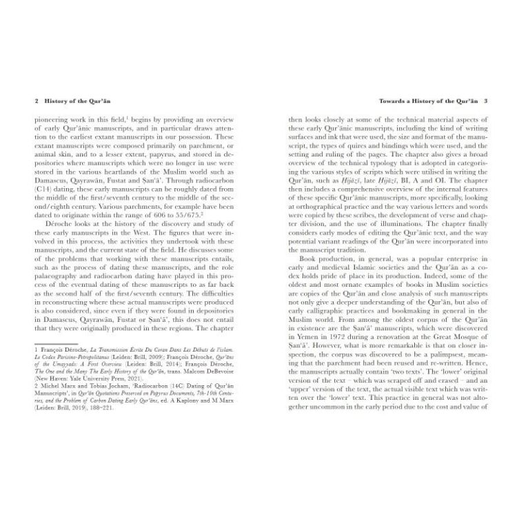 History Of The Quran: Approaches & Explorations