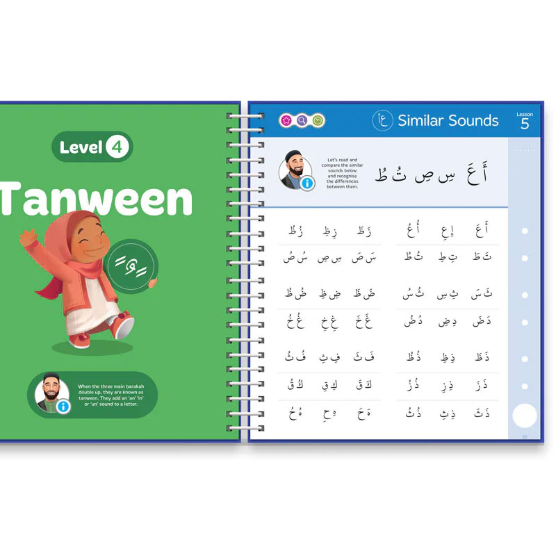 Read And Rise Qaidah: Madinah Script