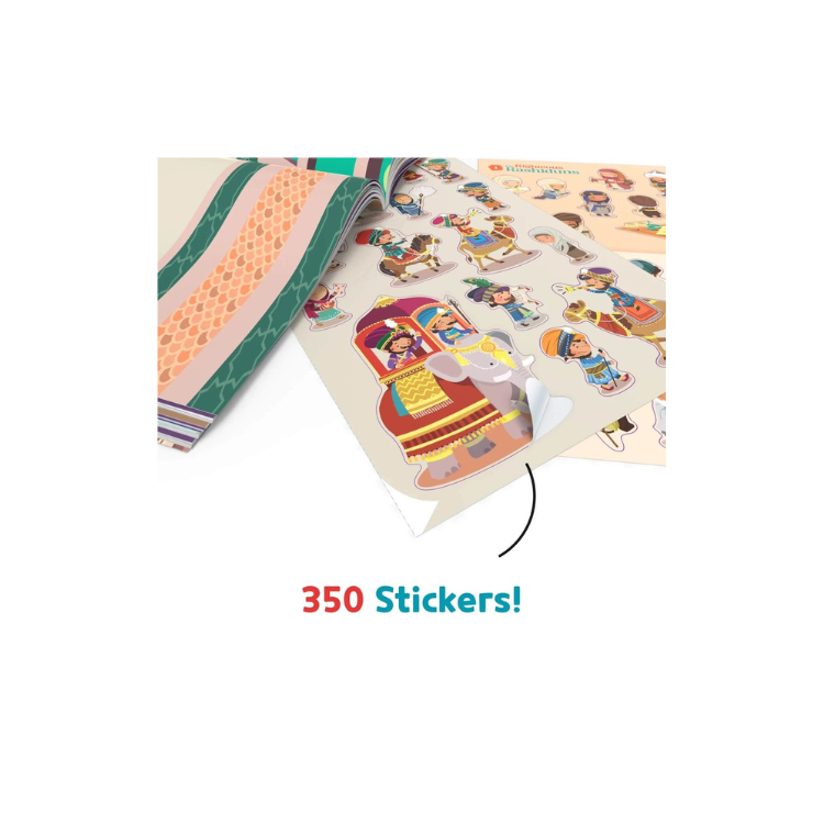 Learning Roots - The Amazing Islamic History Sticker Book