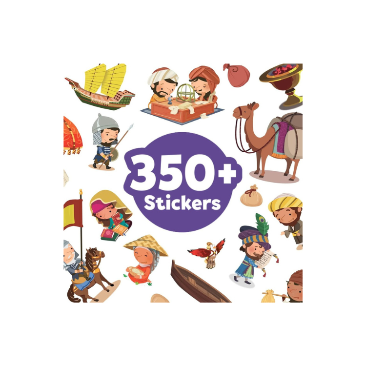 Learning Roots - The Amazing Islamic History Sticker Book