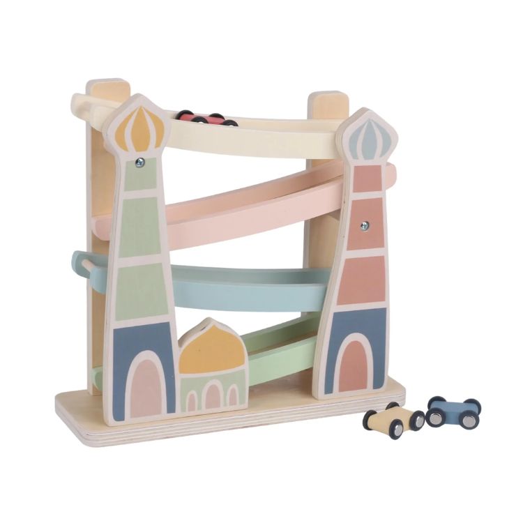 DeenSquare - Masjid Highway Wooden Car Track Set