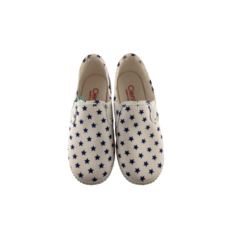 Pikkaboo Ceinta Blanco Star Elastico Kids Comfort Shoes - White