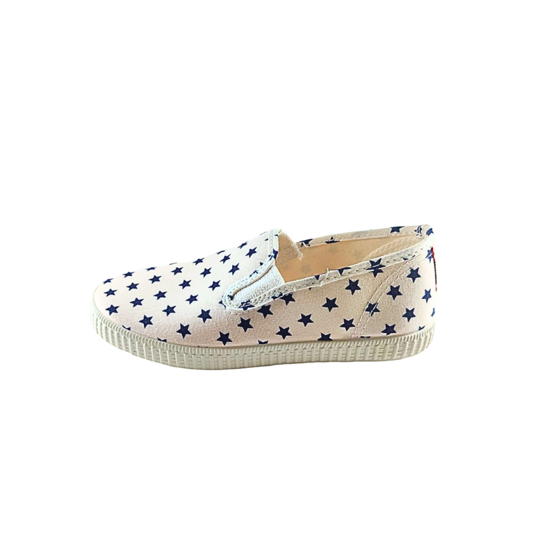 Pikkaboo Ceinta Blanco Star Elastico Kids Comfort Shoes - White