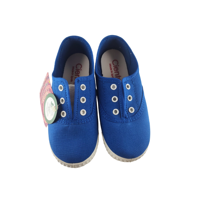 Pikkaboo Ceinta Comfort Shoes Indigo Eyelet Elastico - Blue