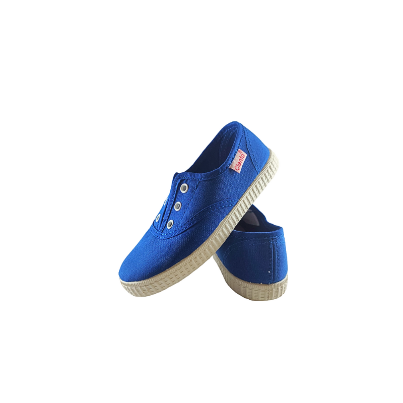Pikkaboo Ceinta Comfort Shoes Indigo Eyelet Elastico - Blue