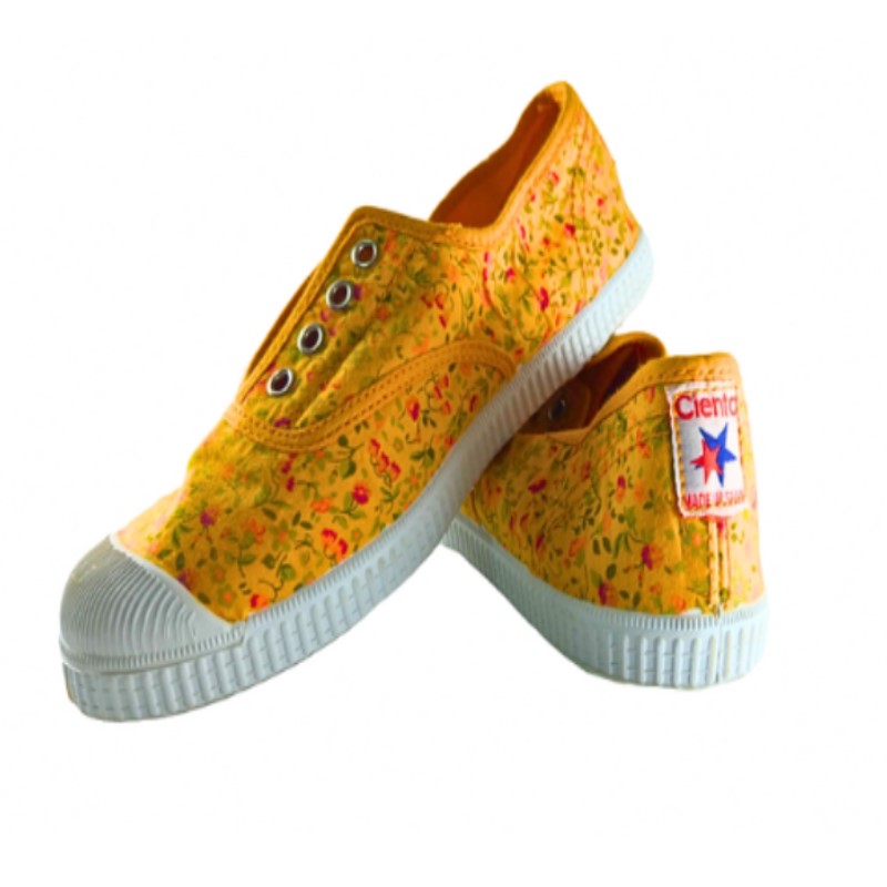 Pikkaboo Ceinta Mostaza Kids Comfort Shoes Floral - Orange