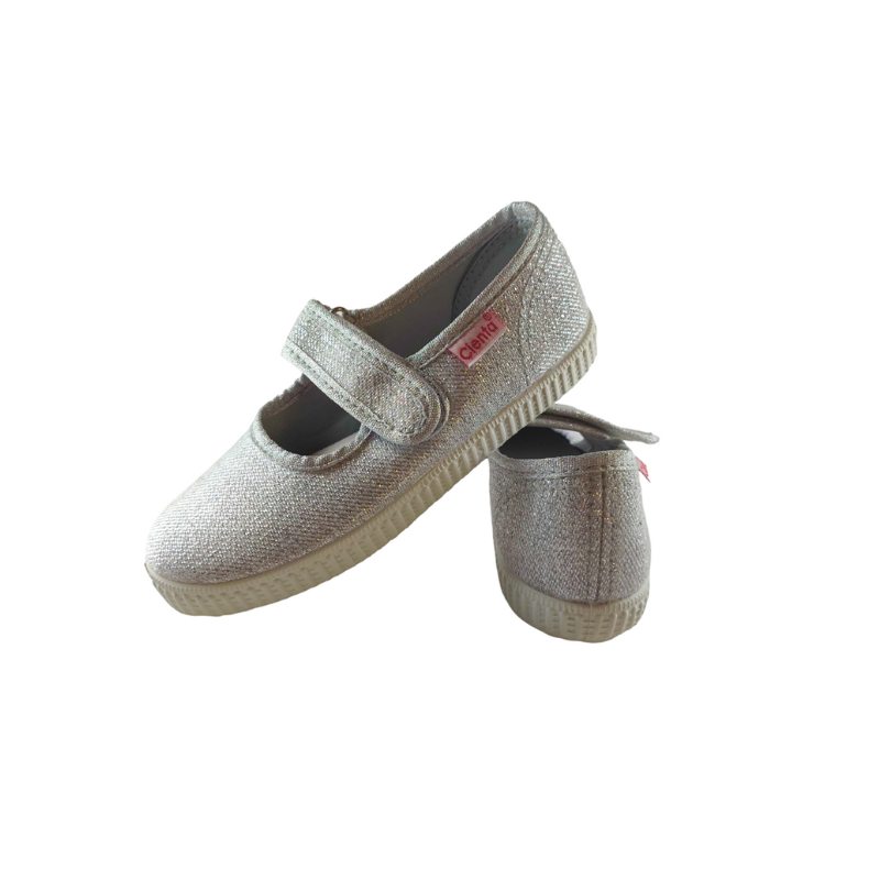 Pikkaboo Ceinta Plata Kids Comfort Shoes - Silver