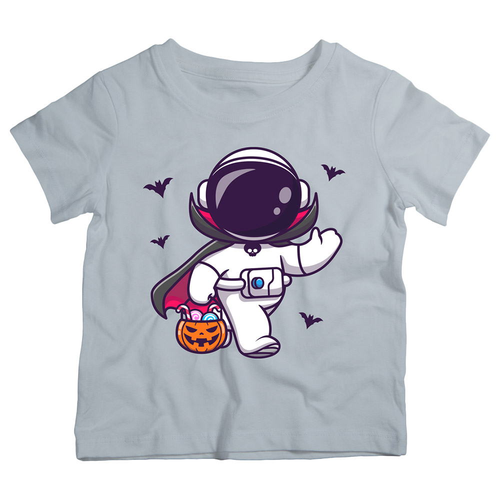 Twinkle Hands - Astronaut Halloween T-Shirt - Grey