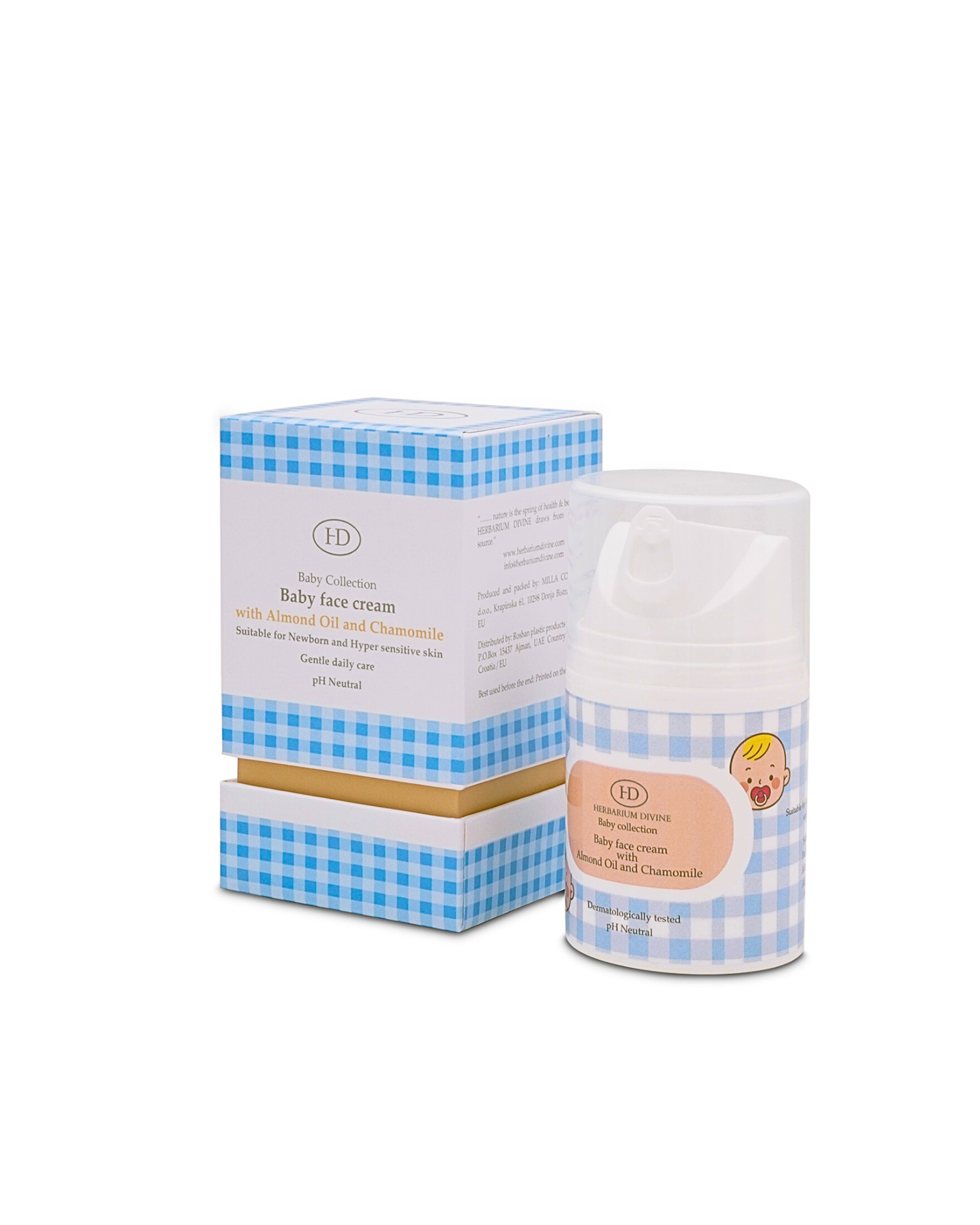 Herbarium Divine Baby Face Cream - 50 ml