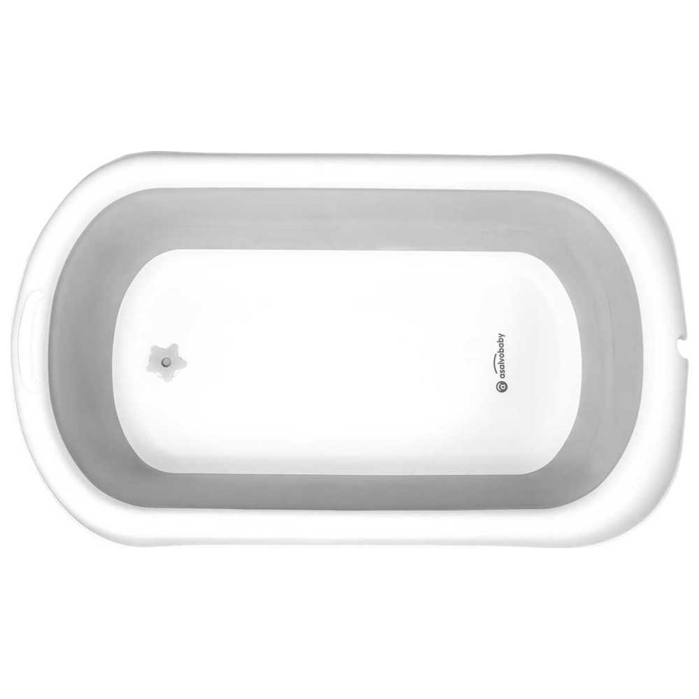 Asalvo - Flexible Bathtub - Lucca - Grey White