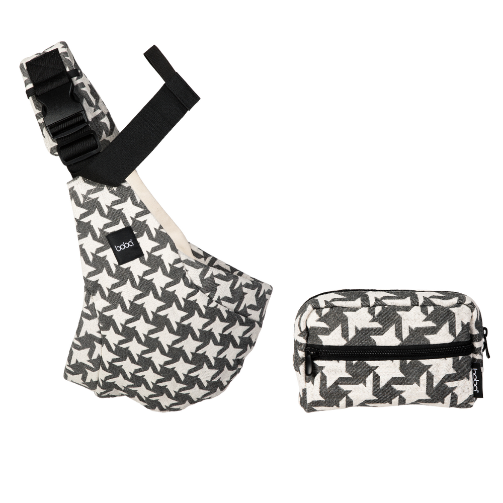 Boba - Buddy Toddler Side Sling Carrier - Houndstooth