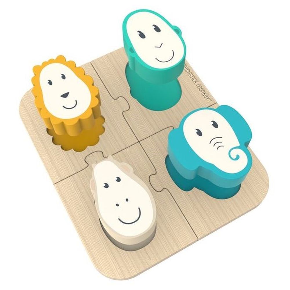 Matchstick Monkey - Playtime Puzzle Game - Animals