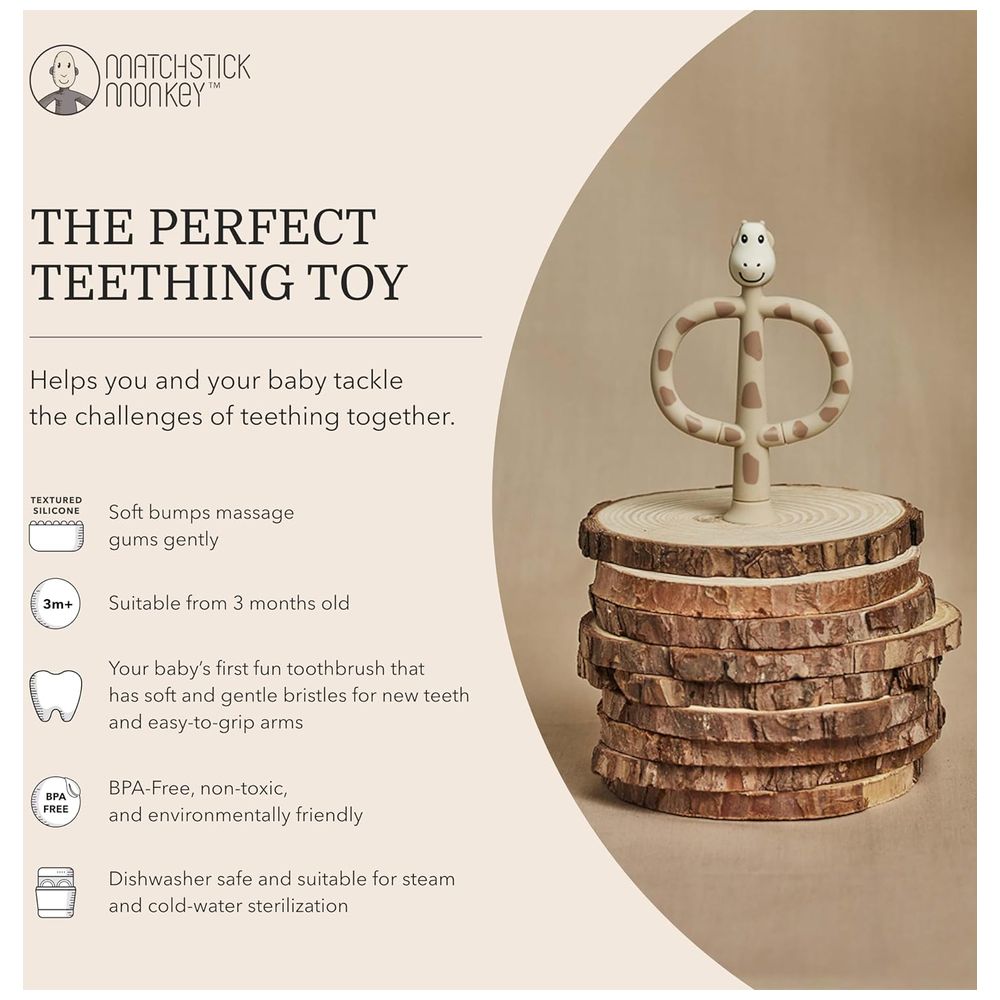 Matchstick Monkey - Training Toothbrush - Giraffe