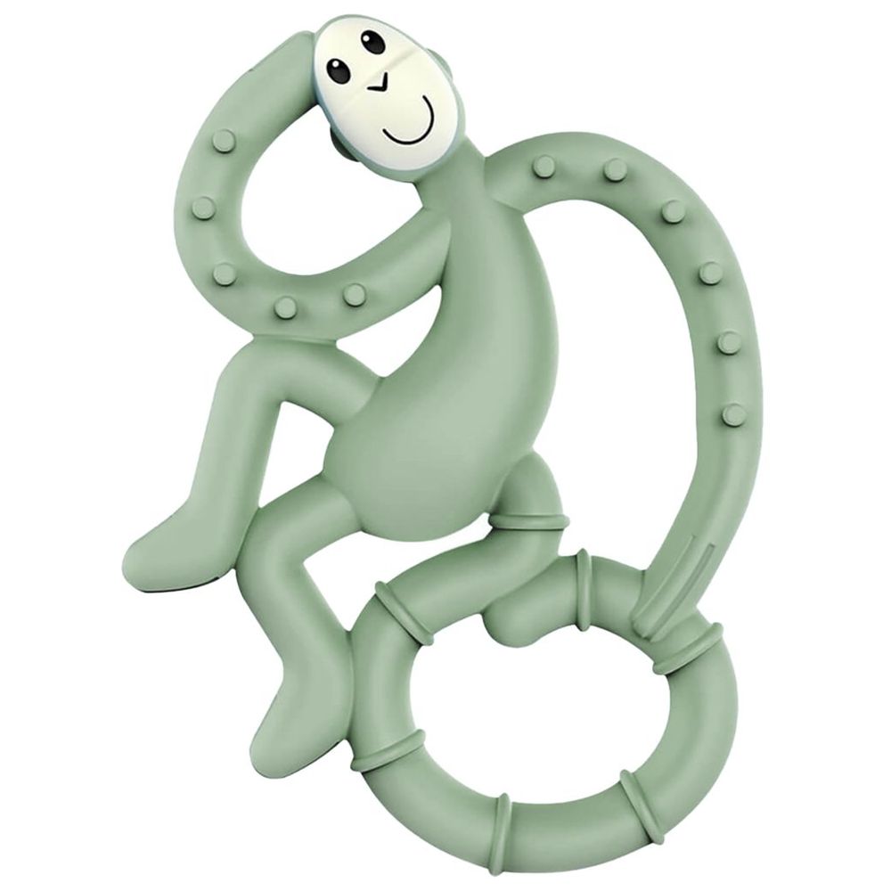 Matchstick Monkey - Mini Monkey Teether - Mint Green