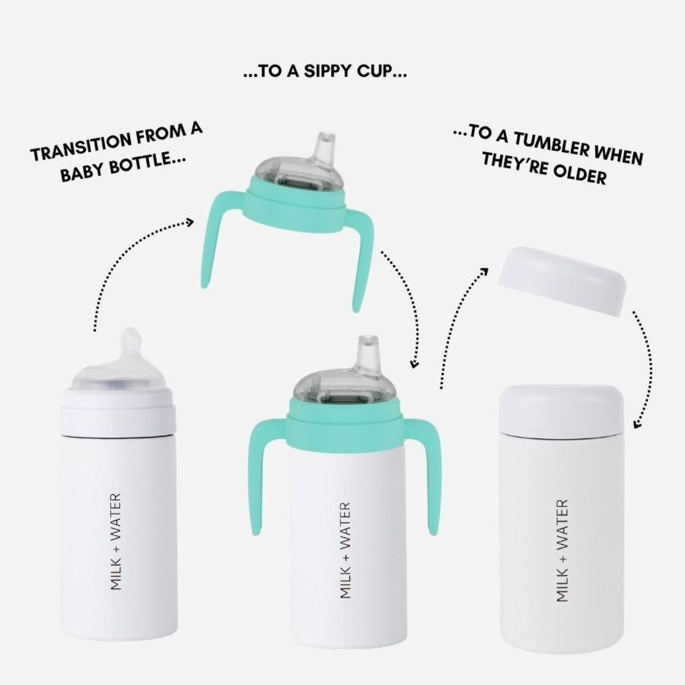 Milk + Water - Baby Sippy Cup Handles And Spout