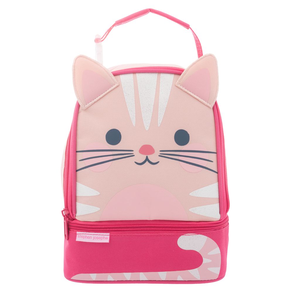 Stephen Joseph - Cat Lunch Pal Bag - Pink