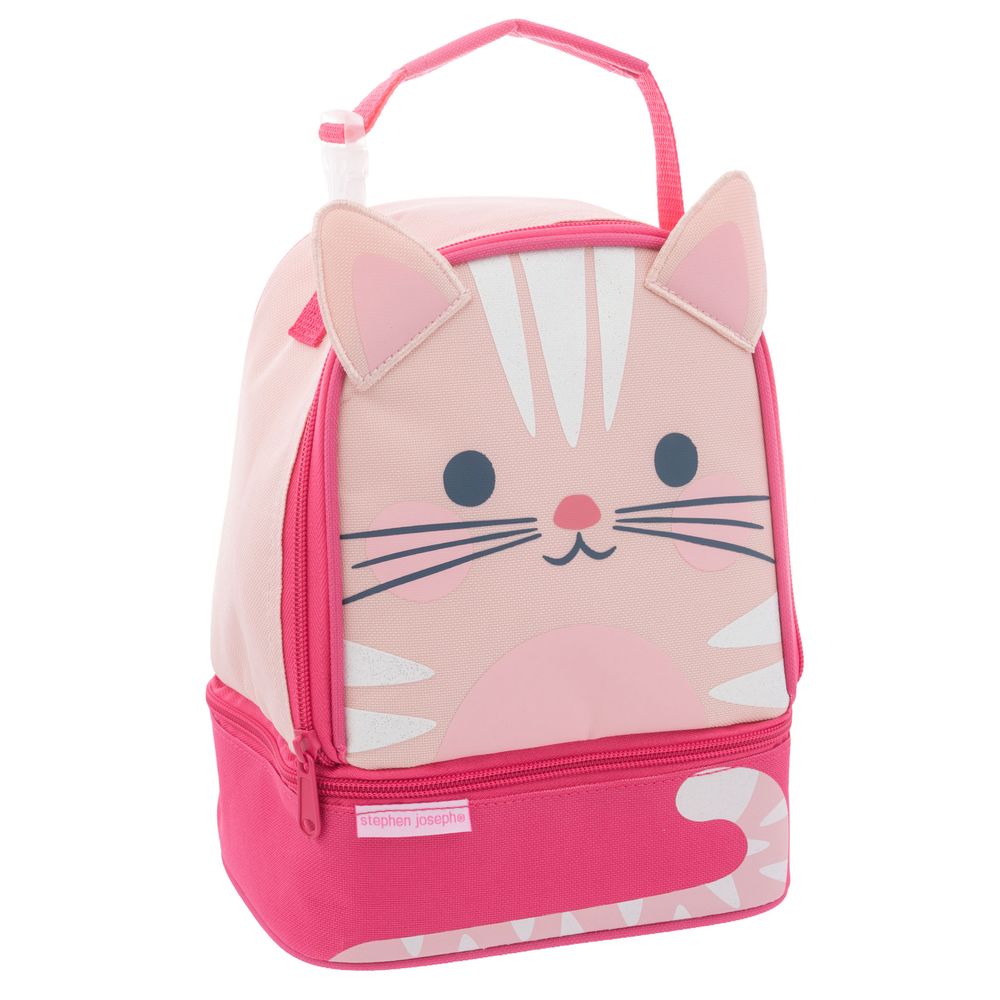 Stephen Joseph - Cat Lunch Pal Bag - Pink