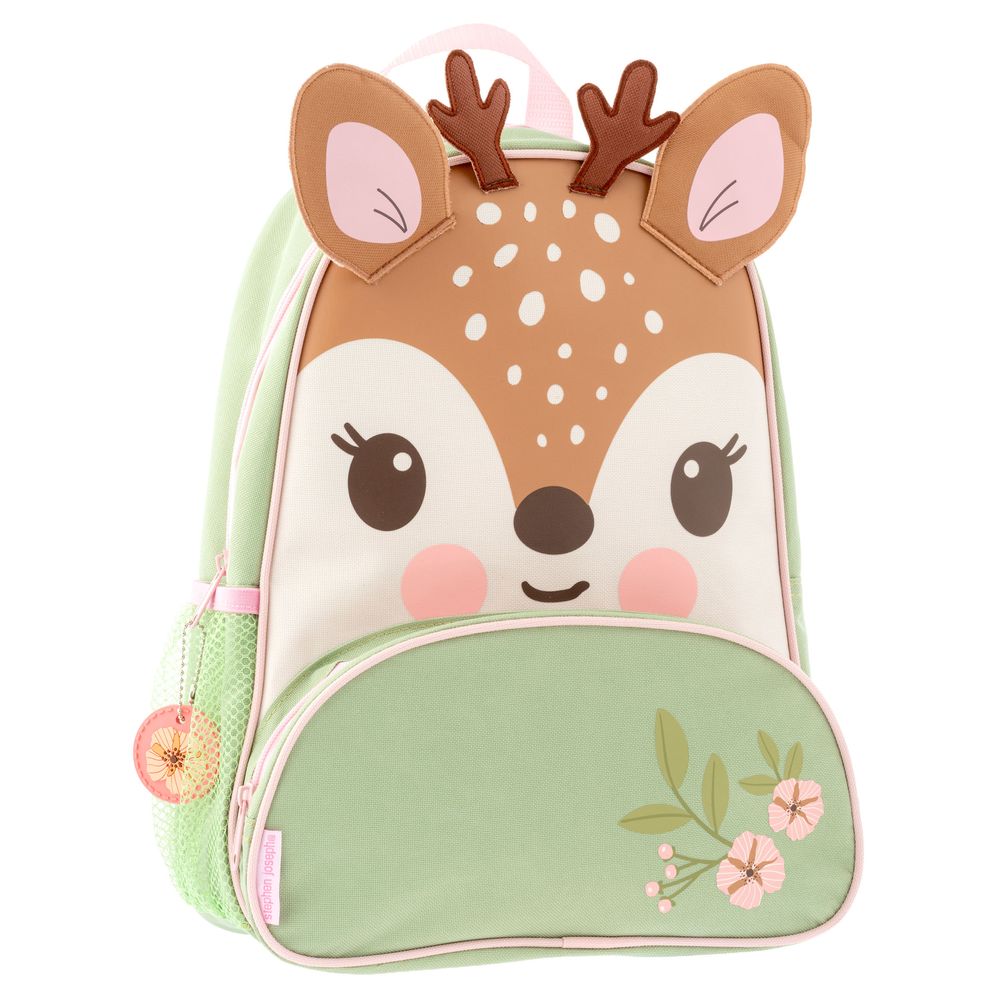 Stephen Joseph - Deer Sidekick Backpack - Brown - 14-inch