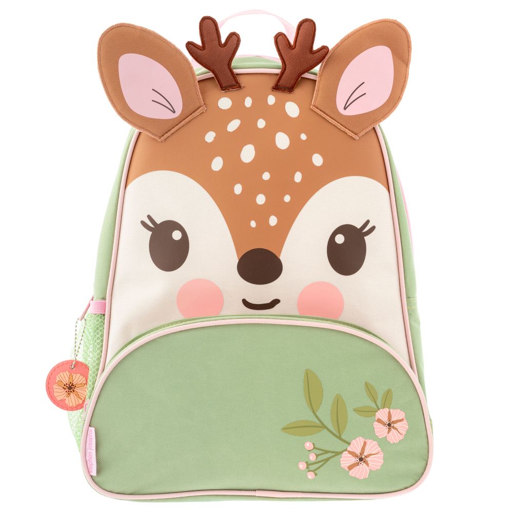 Stephen Joseph - Deer Sidekick Backpack - Brown - 14-inch