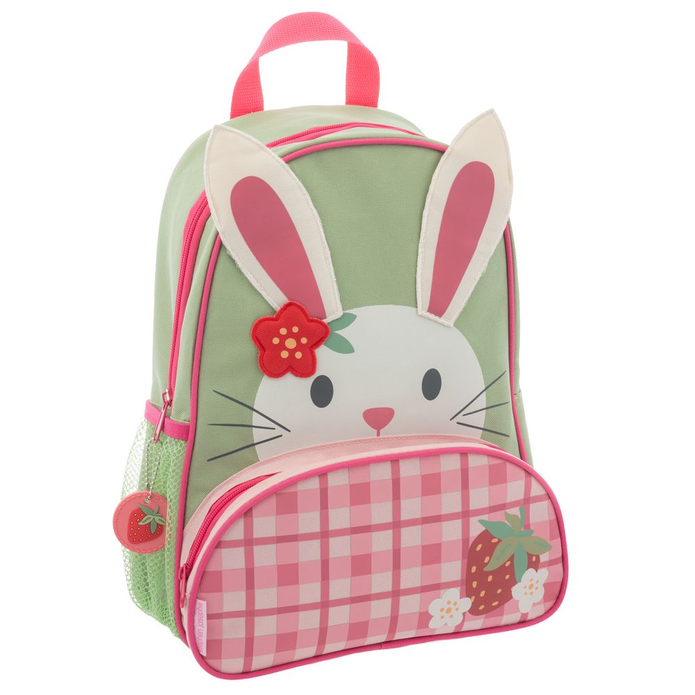 Stephen Joseph - Bunny Sidekick Backpack - Pink - 14-inch