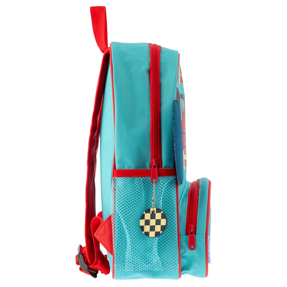 Stephen Joseph - Race Car Sidekick Backpack - Blue - 14-inch
