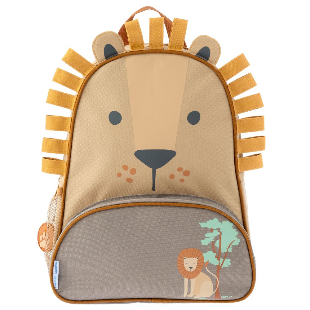 Stephen Joseph - Lion Sidekick Backpack - Yellow - 14-inch