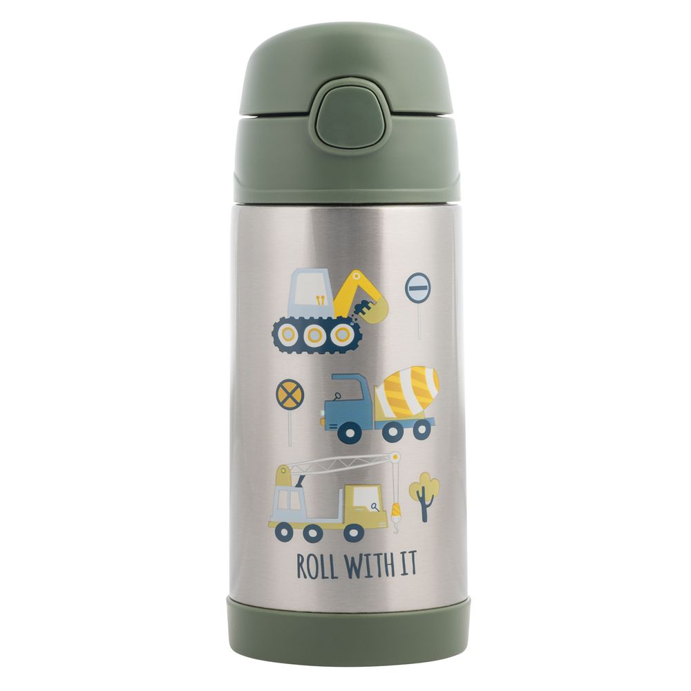 Stephen Joseph - Double Wall Stainless Steel Bottle - Construction - 350ml