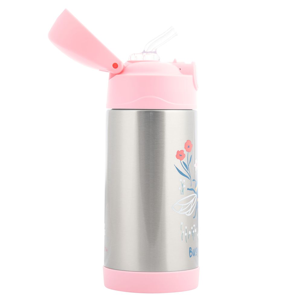 Stephen Joseph - Double Wall Stainless Steel Bottle - Busy Bee - 350ml