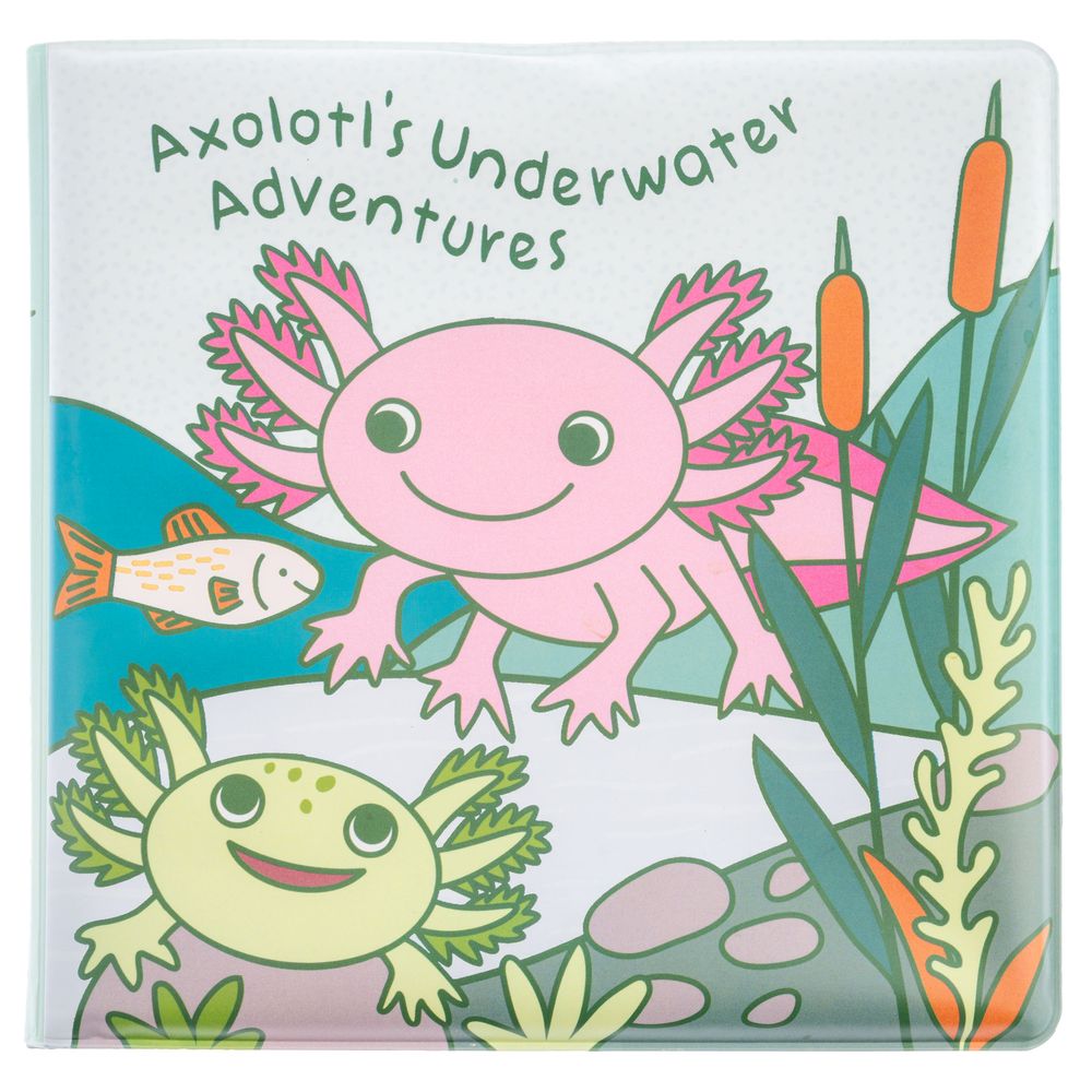 Stephen Joseph - Color-Changing Bath Book - Axolotl