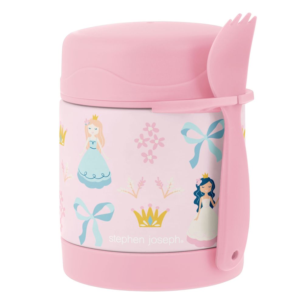 Stephen Joseph - Princess Insulated Food Jar - Pink