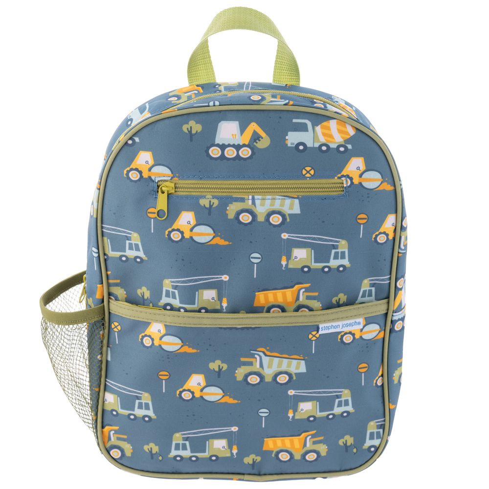 Stephen Joseph - Preschool Backpack - Construction - 12-Inch/30.5cm