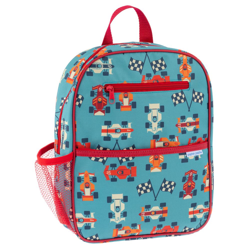 Stephen Joseph - Race Car Junior Backpack - Blue - 13-inch