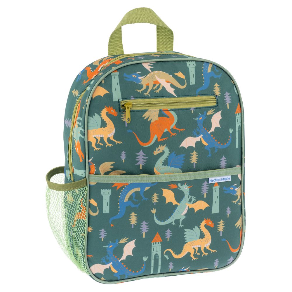 Stephen Joseph - Dragon Junior Backpack - Green - 13-inch