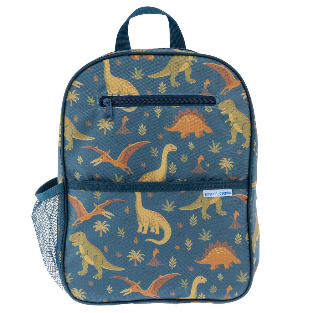 Stephen Joseph - Dino Junior Backpack - Green - 13-inch