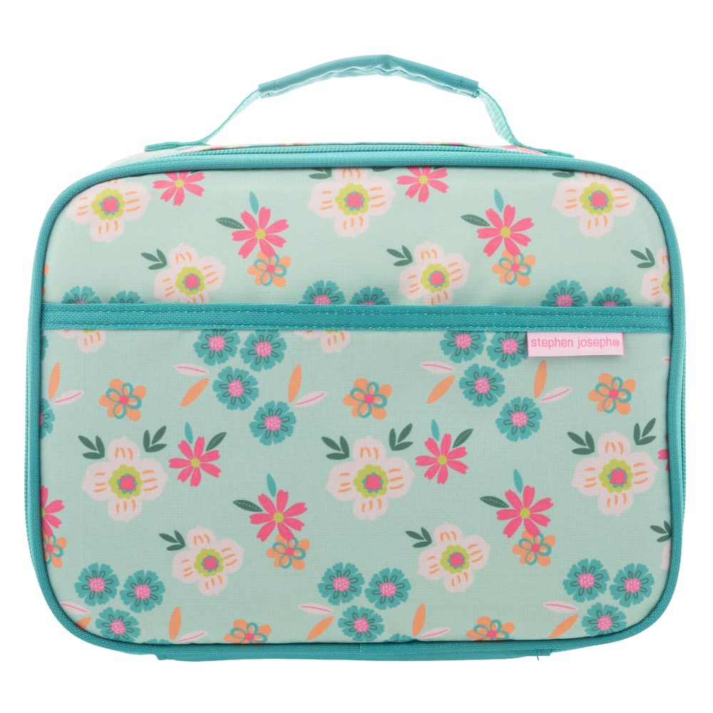 Stephen Joseph - Flower Junior Lunchbag - Light Blue