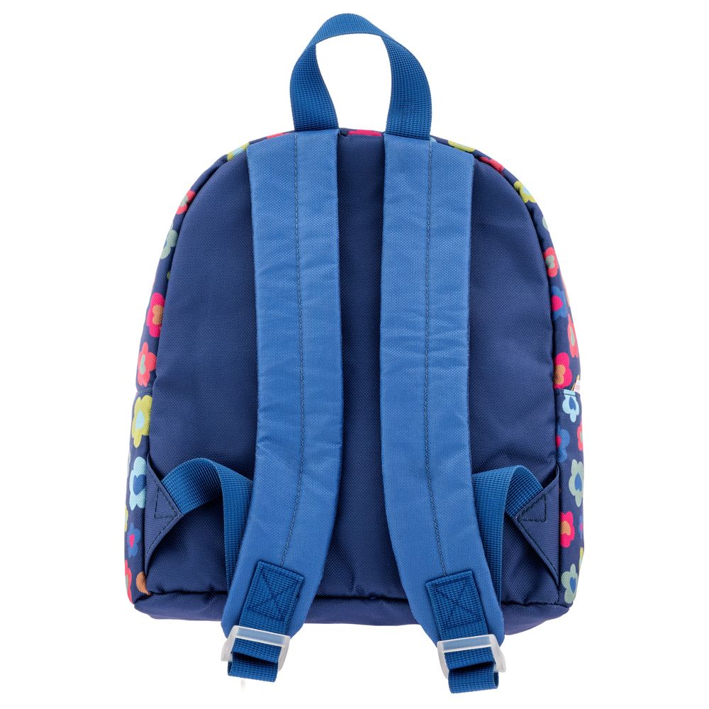 Stephen Joseph - Flower Mini Glitter Backpack - Blue - 10-inch