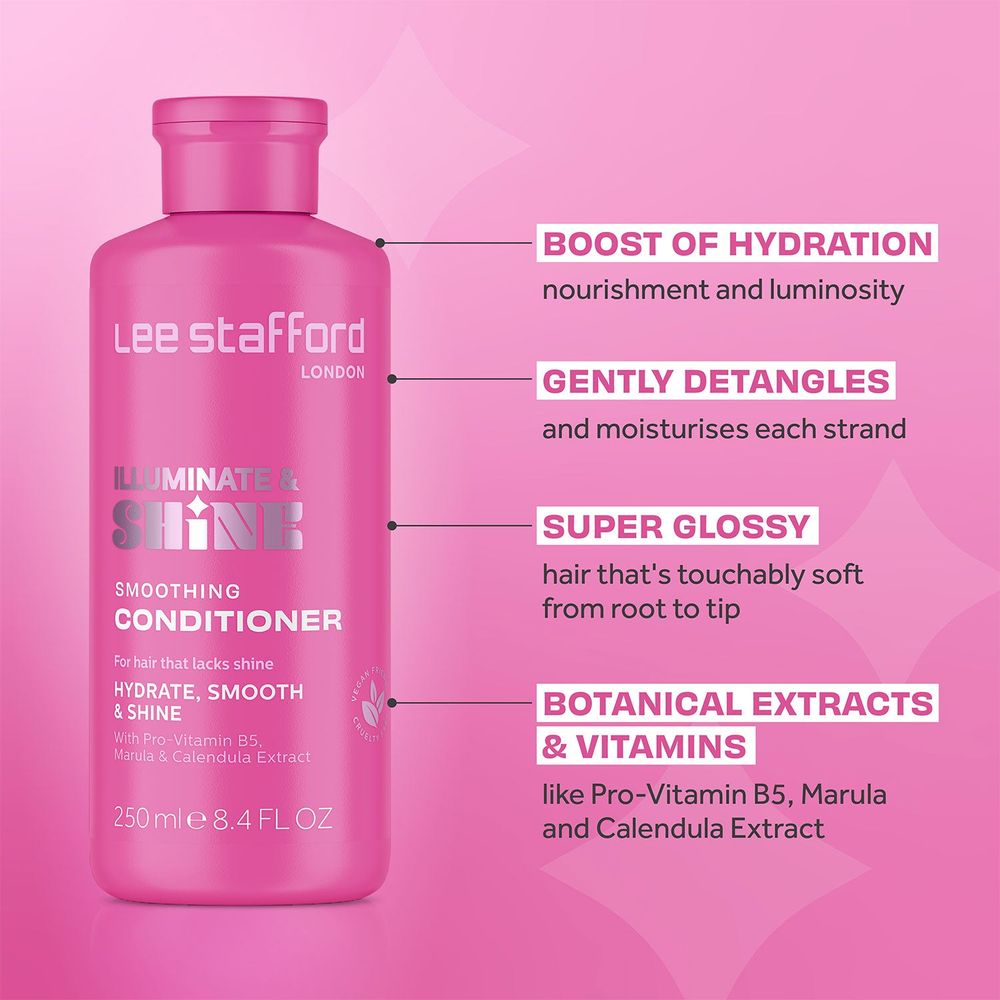 Lee Stafford - Illuminate & Shine Smoothing Conditioner - 250ml