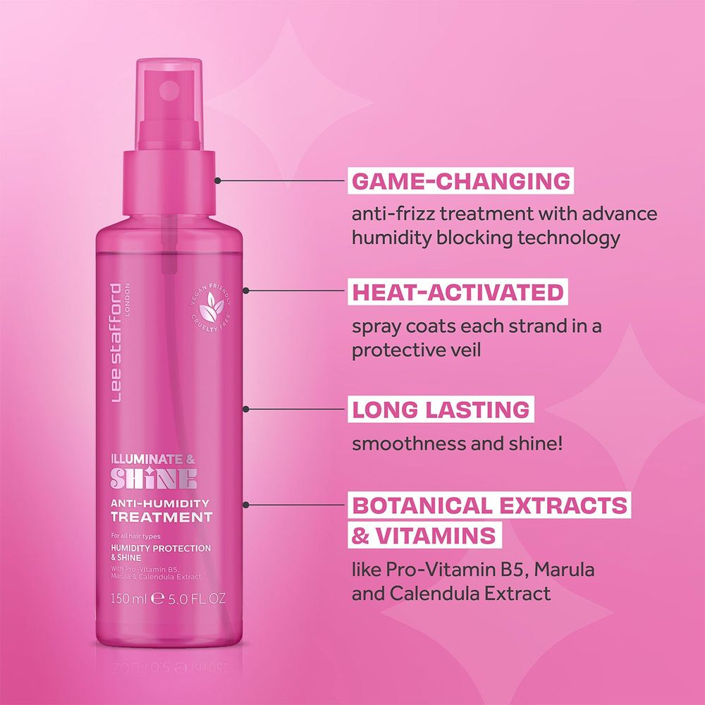 Lee Stafford - Illuminate & Shine Anti-humidity Treatment - 150ml